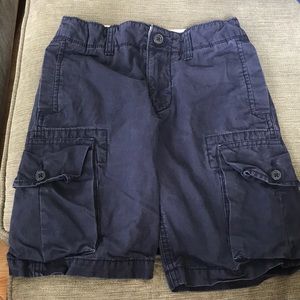 Boys size 8 navy cargo shorts